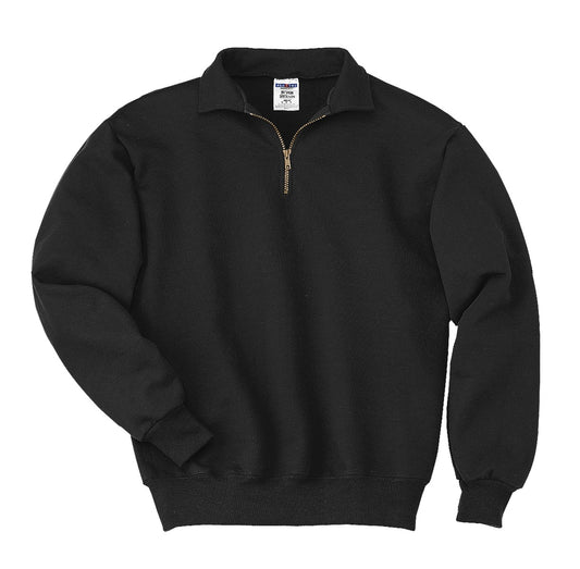 Jerzees Super Sweats NuBlend - 1/4-Zip Sweatshirt with Cadet Collar. 4528M
