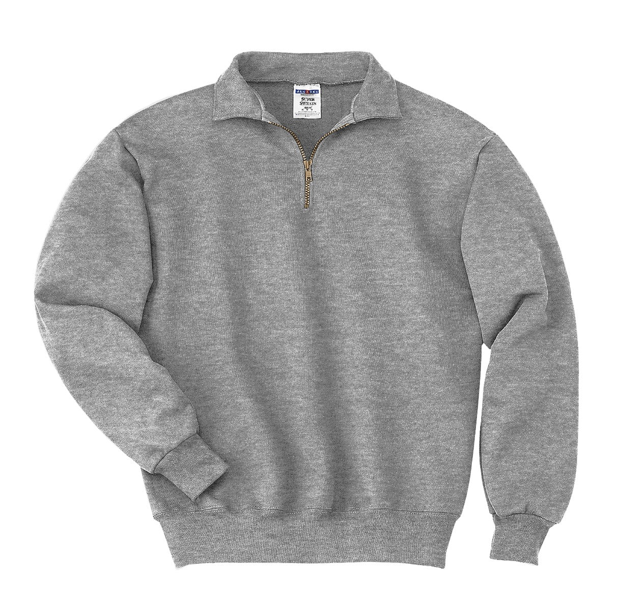 Jerzees Super Sweats NuBlend - 1/4-Zip Sweatshirt with Cadet Collar. 4528M