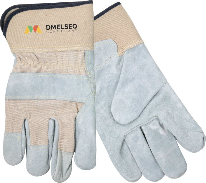Split Leather Glove w/Safety Cuffs