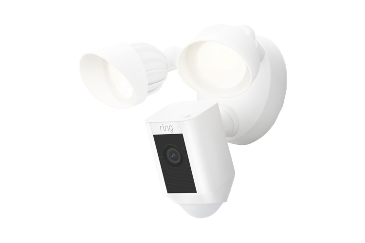 Ring Floodlight Cam Wired Plus - White