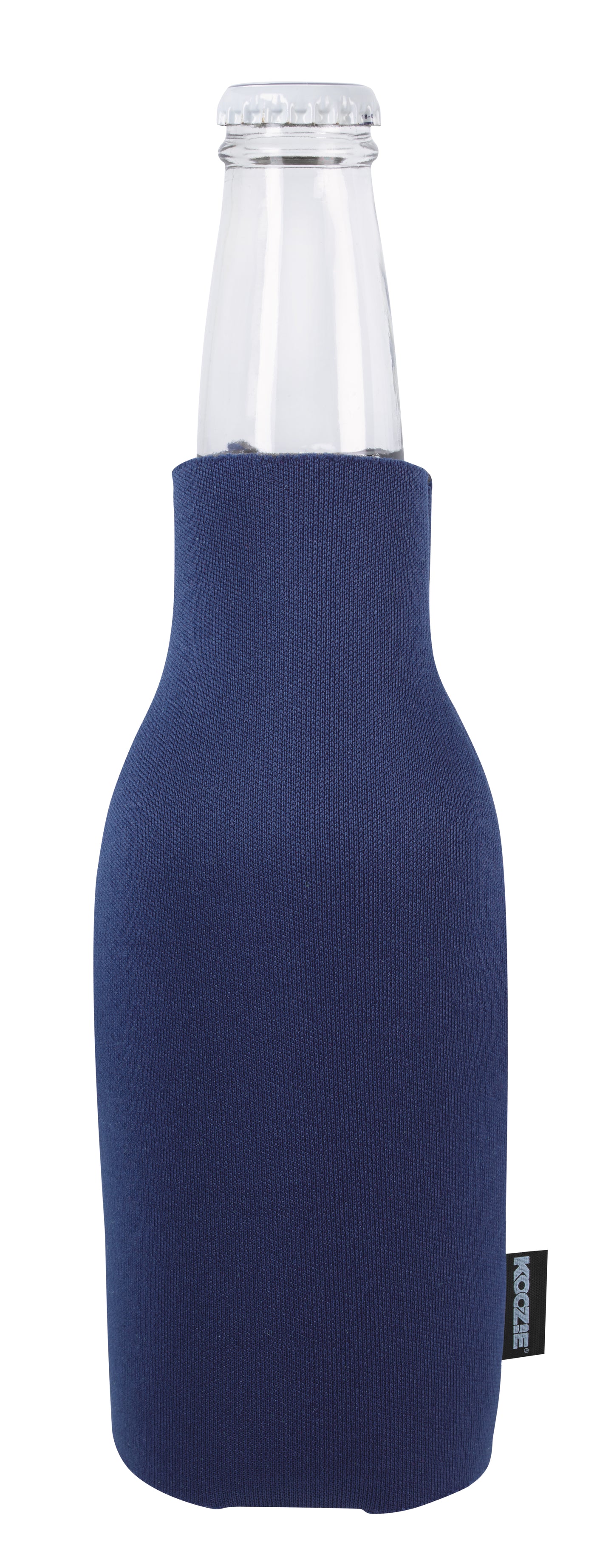 Koozie® Zip-Up Bottle Cooler with Opener