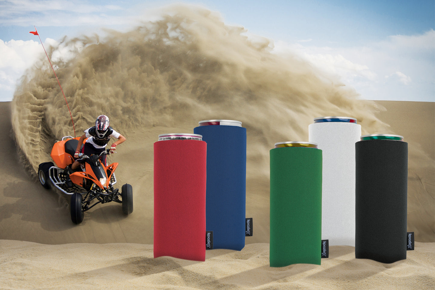 Koozie® Collapsible Slim Can Cooler