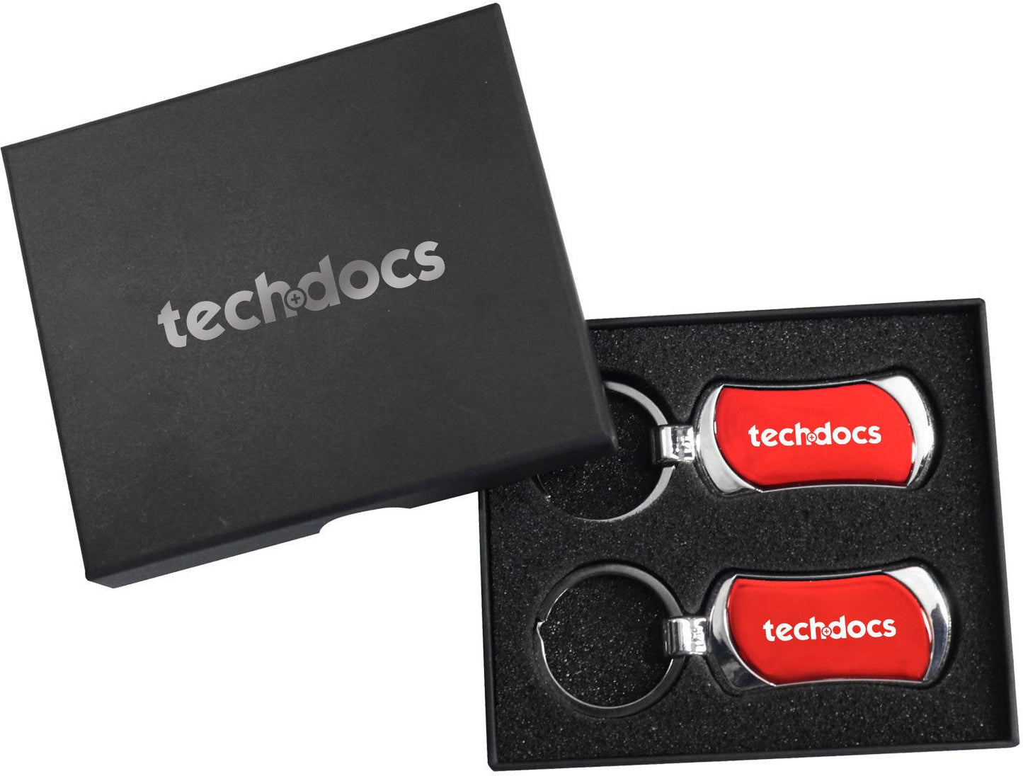 DUAL BANNER KEYCHAIN GIFT BOX SET
