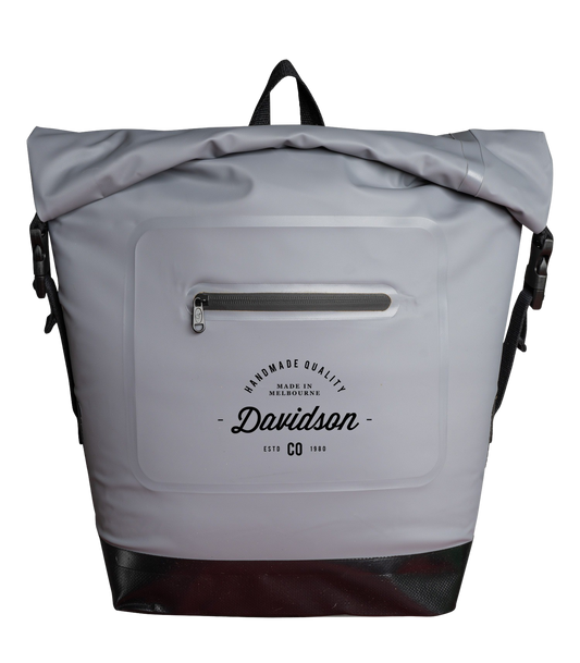 Black Waterproof Insulated Backpack Cooler