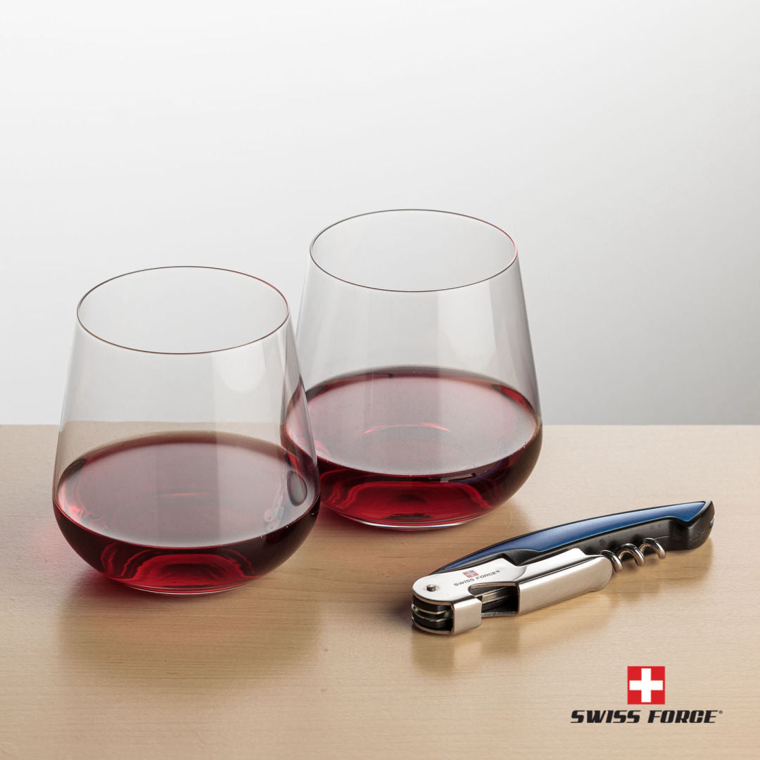 Swiss Force® Opener & Howden Stemless Wine
