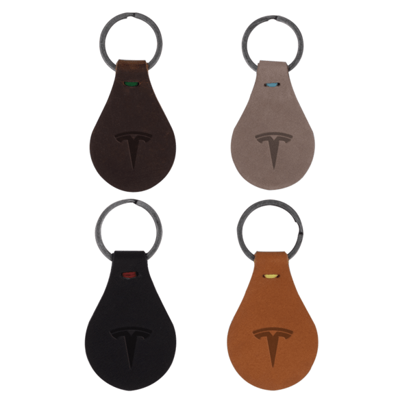 Pearl Leather Keychain