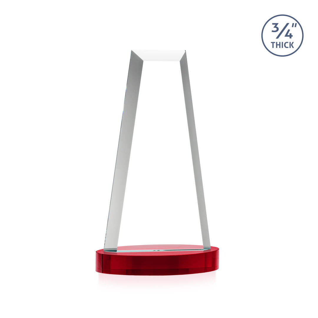 Imperial VividPrint™ Award on Alberton Base - Red