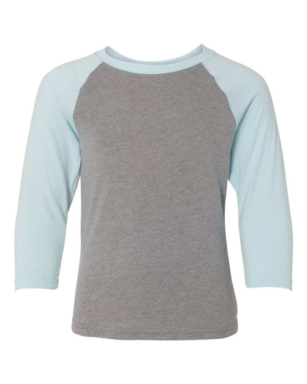 Youth CVC Three-Quarter Sleeve Raglan T-Shirt - 3352
