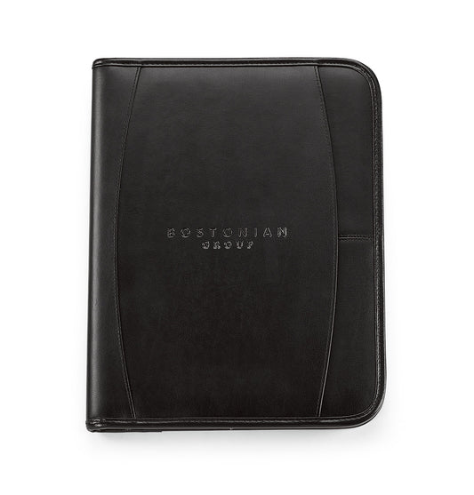 Black Contemporary Leather Writing Pad