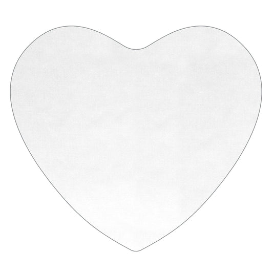 6" x 5-1/2" "Washoe Heart" Recycled RPET Full Color Import Air Ship Microfiber Cloth & Screen