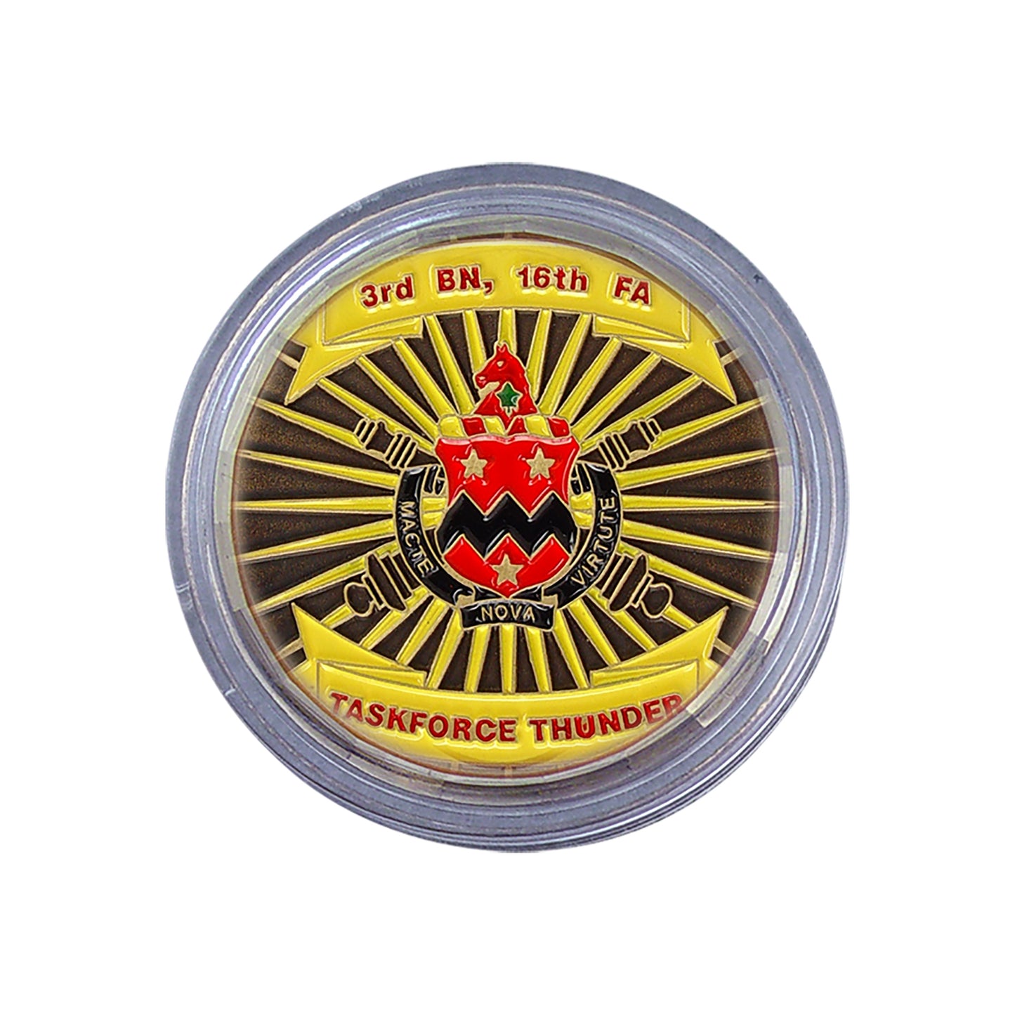 Clear Acrylic Coin Capsule
