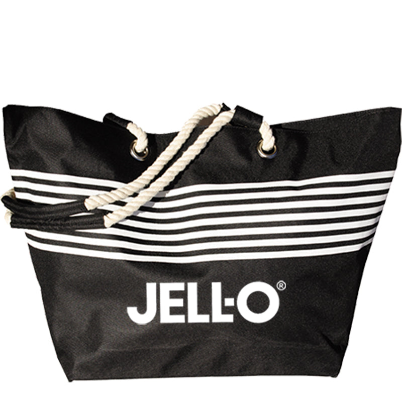 Red Riviera Striped Tote