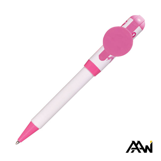 Jumbo QR Billboard Twist Pen - Decorated Cap