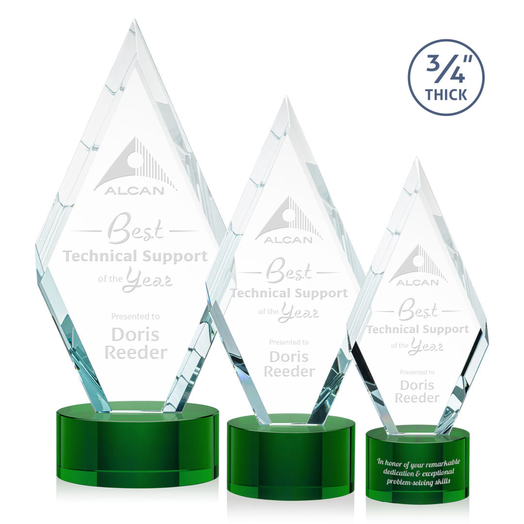 Richmond Award on Marvel Base - Green