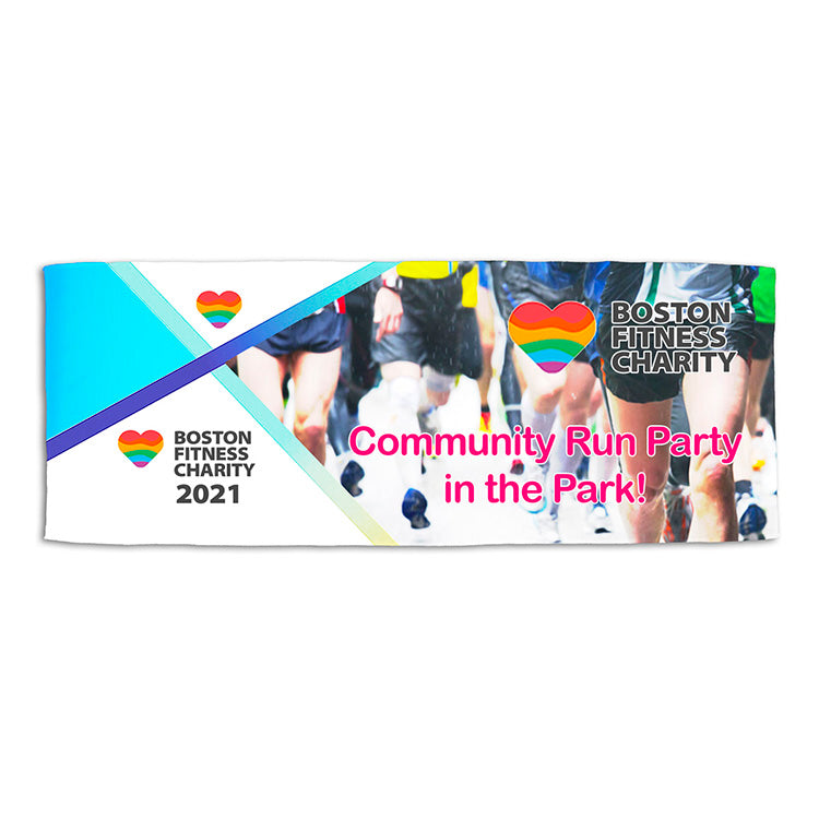 The “Full Color Arctic” - Recycled RPET Cooling Towel