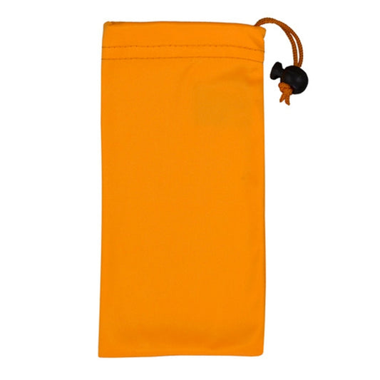 4" W x 7-1/2 " H “Clean-n-Carry” Spot Color Microfiber Drawstring Pouch For Cell Phones, Eyeglasses