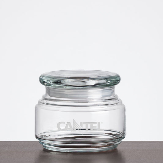 Pescara Jar & Lid - Deep Etch