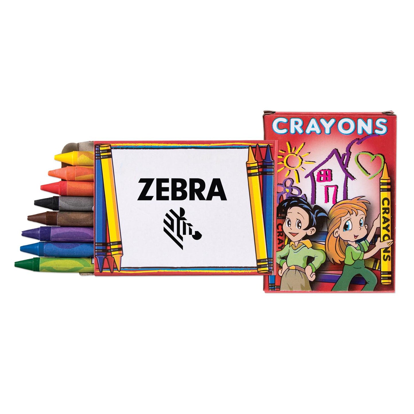8 Pack Kids Crayons