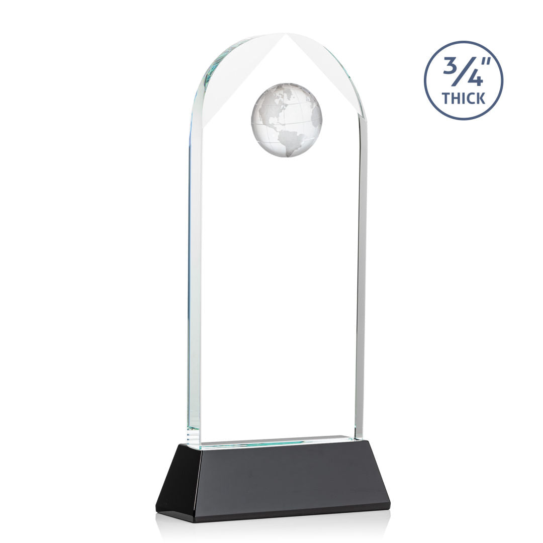 Blake Globe VividPrint™ Award on Newhaven - Black