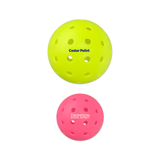 Neon Green 40 Hole Outdoor Seamless Pickleball