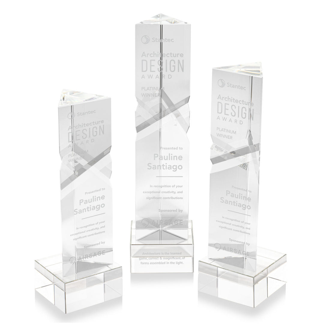 Oakham Award on Hancock Base - Clear
