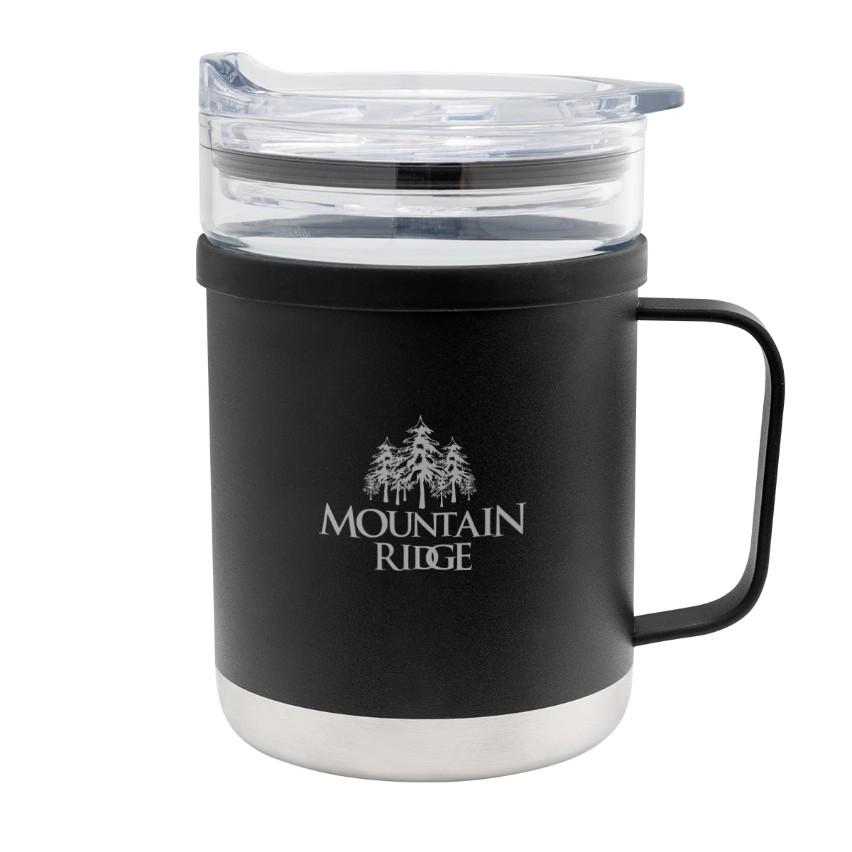 15 Oz. Glass & Stainless Steel Mug