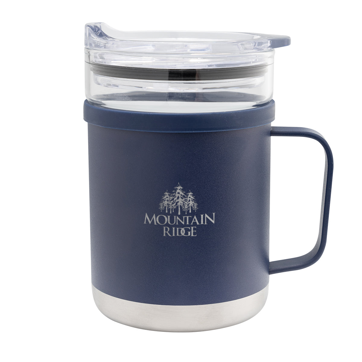 15 Oz. Glass & Stainless Steel Mug