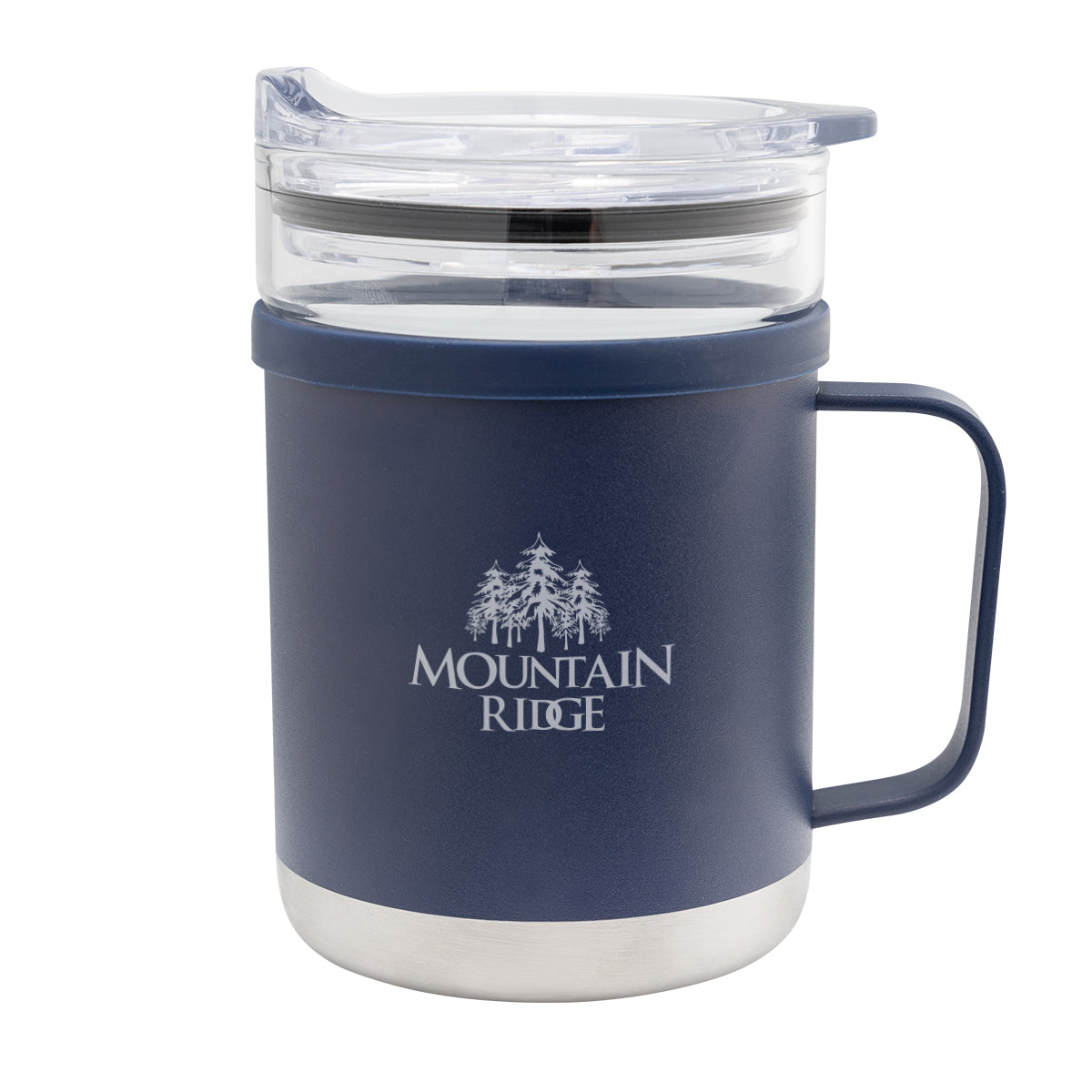 15 Oz. Glass & Stainless Steel Mug