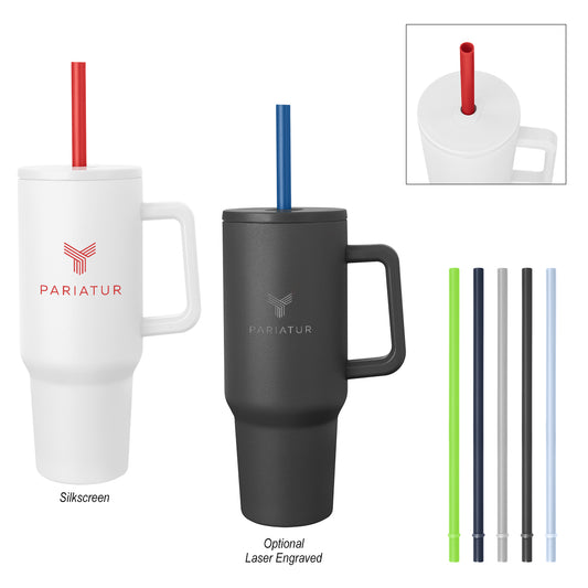 BLACK 40 Oz. Jackson Basics Intrepid Stainless Steel Tumbler