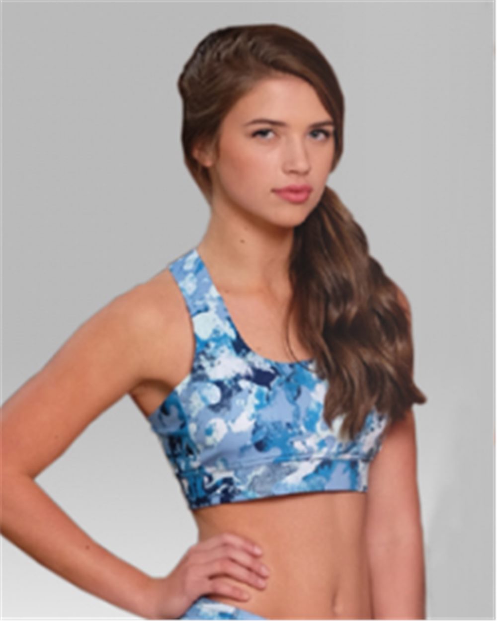 Girls' Criss Cross Bra - YSB200