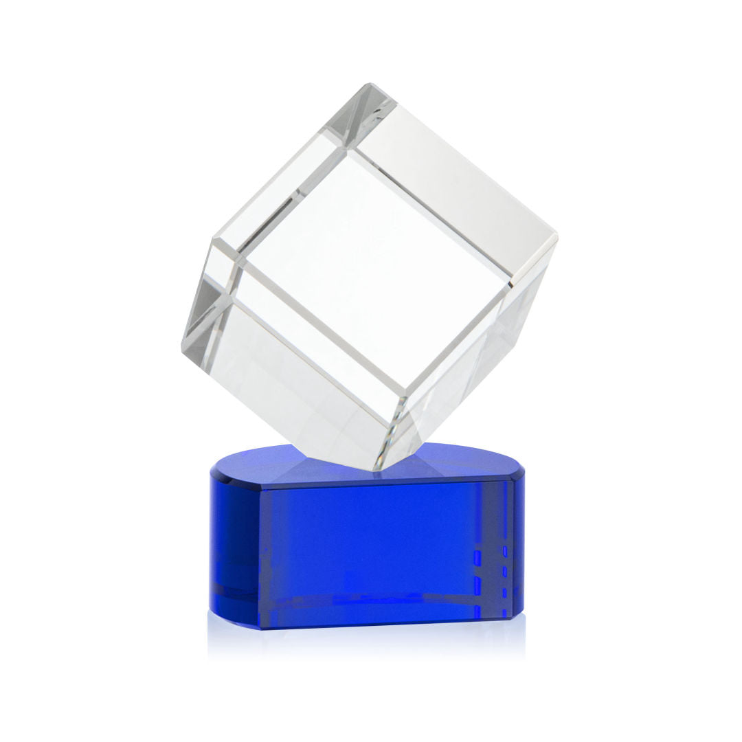 Burrill VividPrint™ Award on Paragon Base - Blue