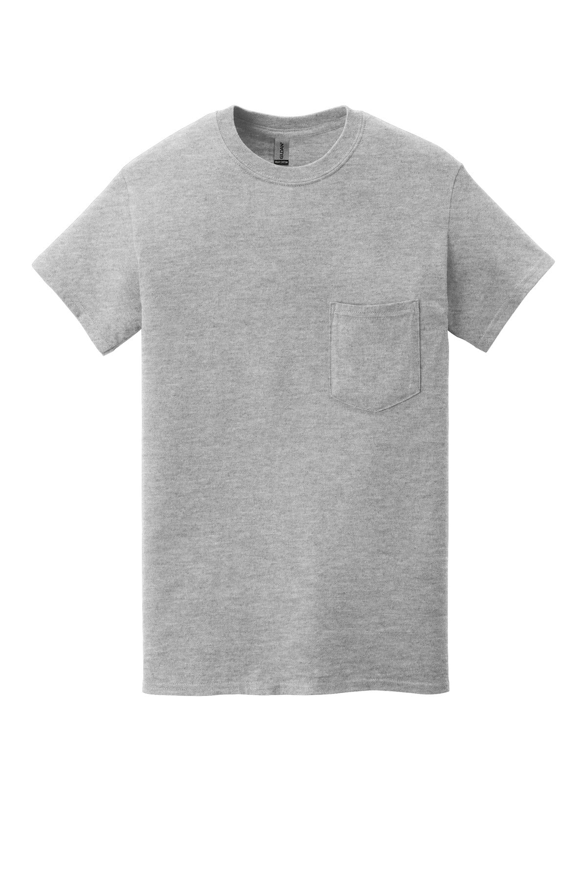 Gildan Heavy Cotton 100% Cotton Pocket T-Shirt. 5300