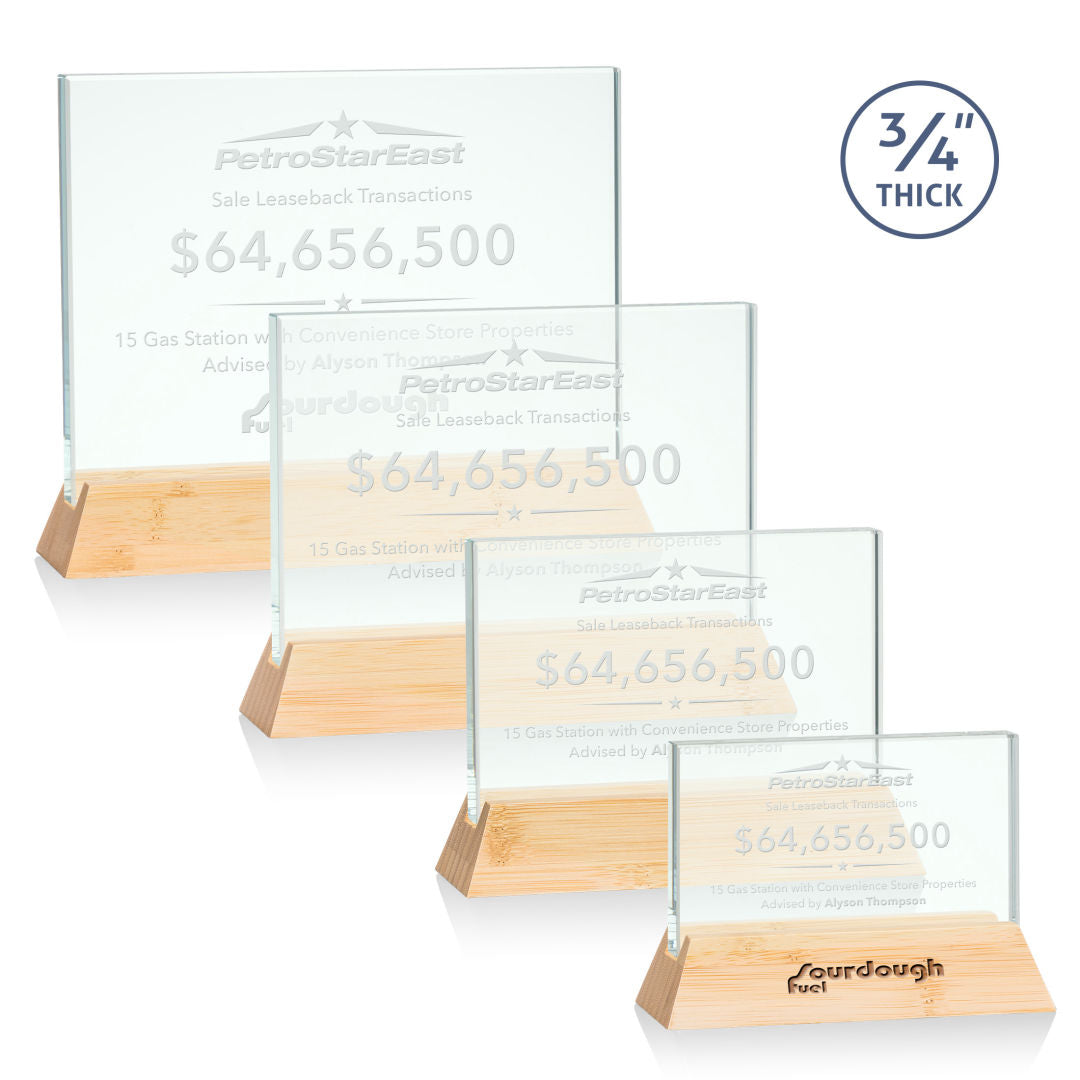 Walkerton Award - Jade/Bamboo (Horiz)