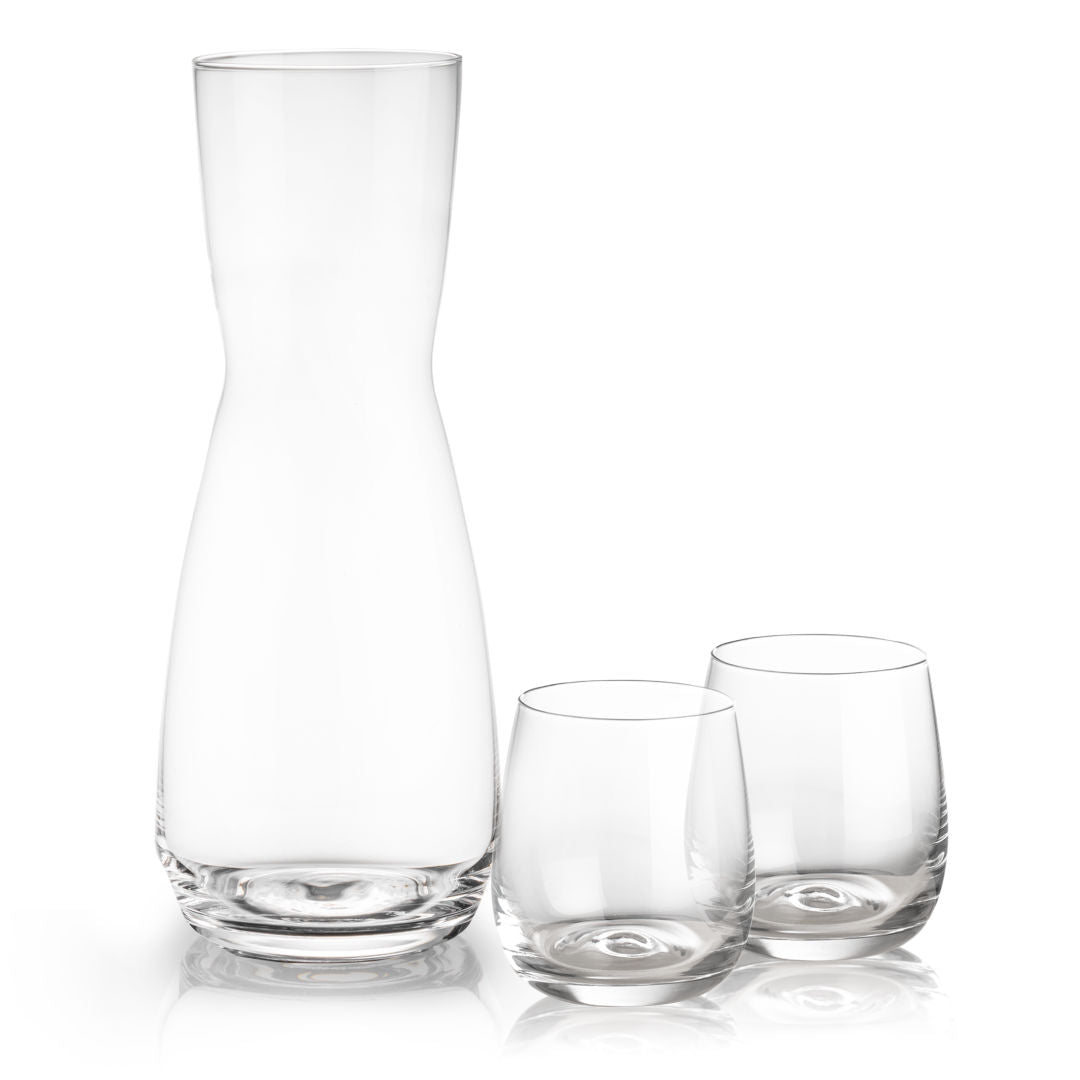 Mason Carafe & Crestview Stemless Wine