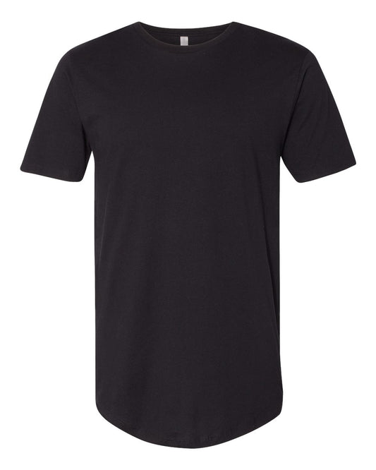 Men's Cotton Long Body T-Shirt - 3602