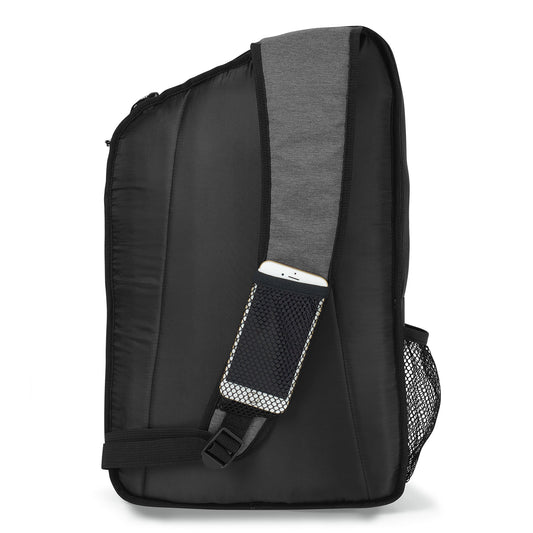 Black-Heather Grey McKinley Laptop Sling Bag
