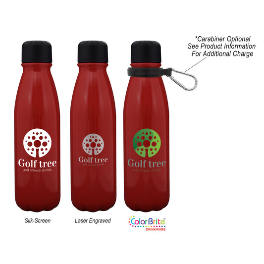 RED 20 Oz. Kingston Aluminum Swiggy Bottle
