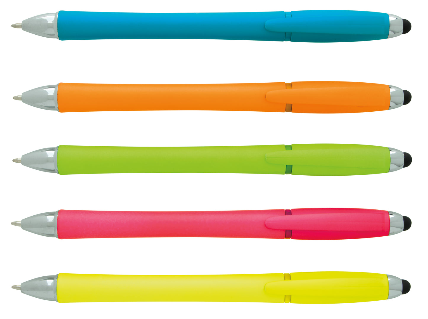 Neon Stylus Highlighter-Pen Combo