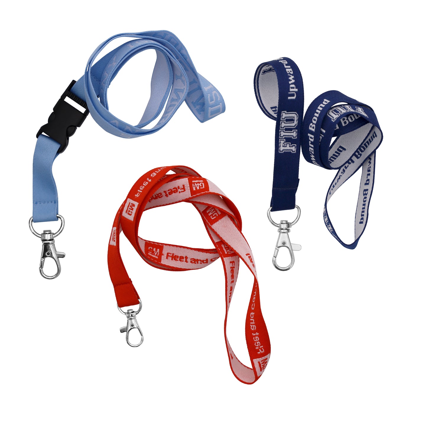 3/4" Woven Lanyard