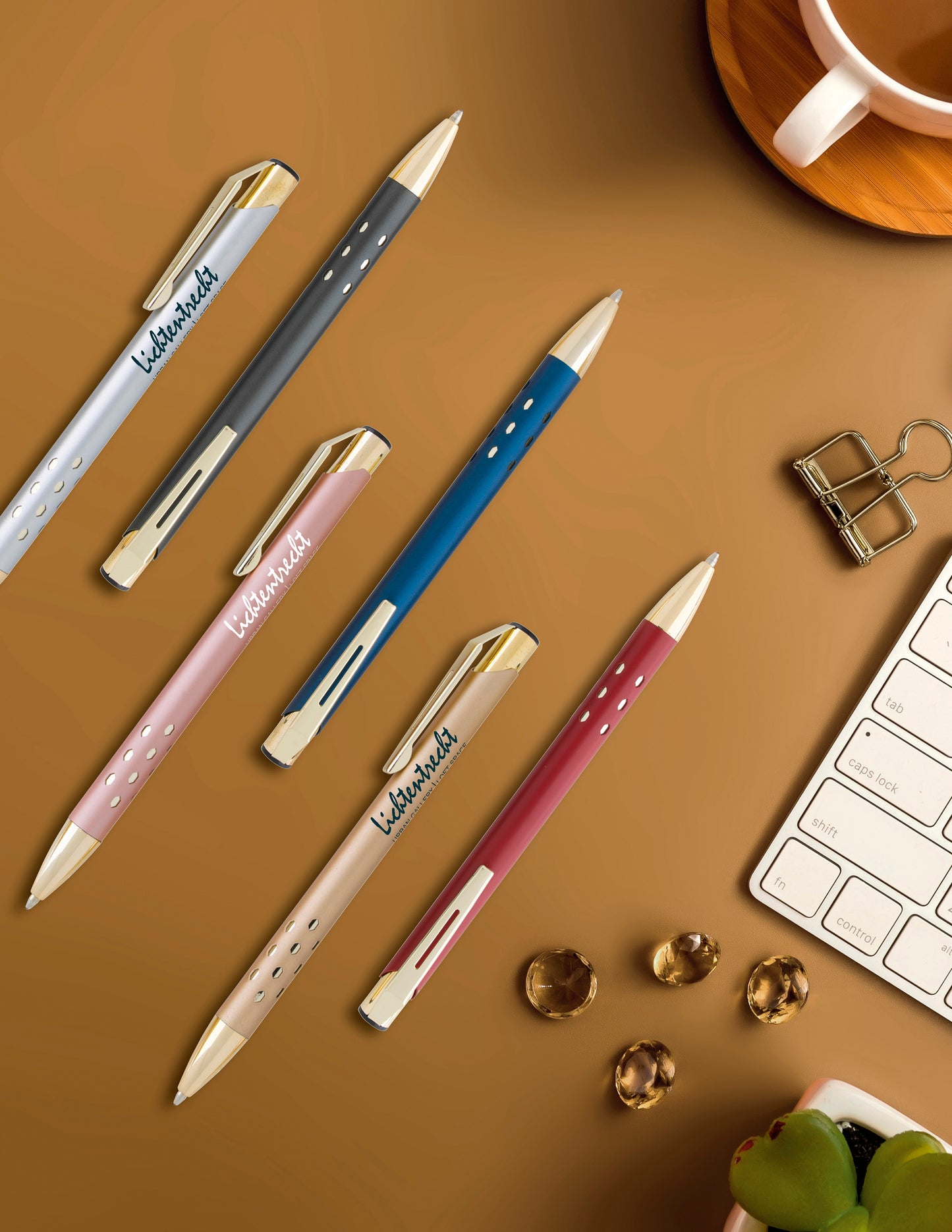 Charcoal Souvenir® Armor Gold Pen