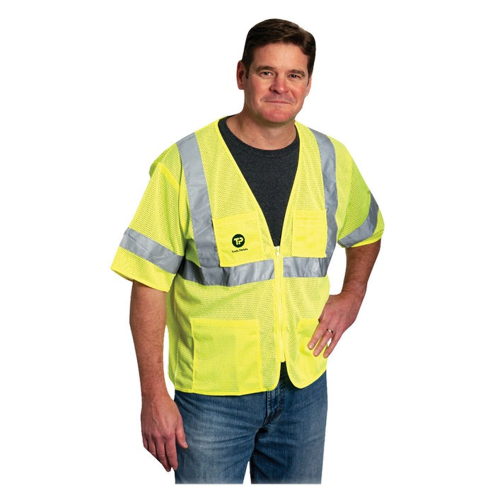 Value 4 Pocket Zipper Mesh Vest
