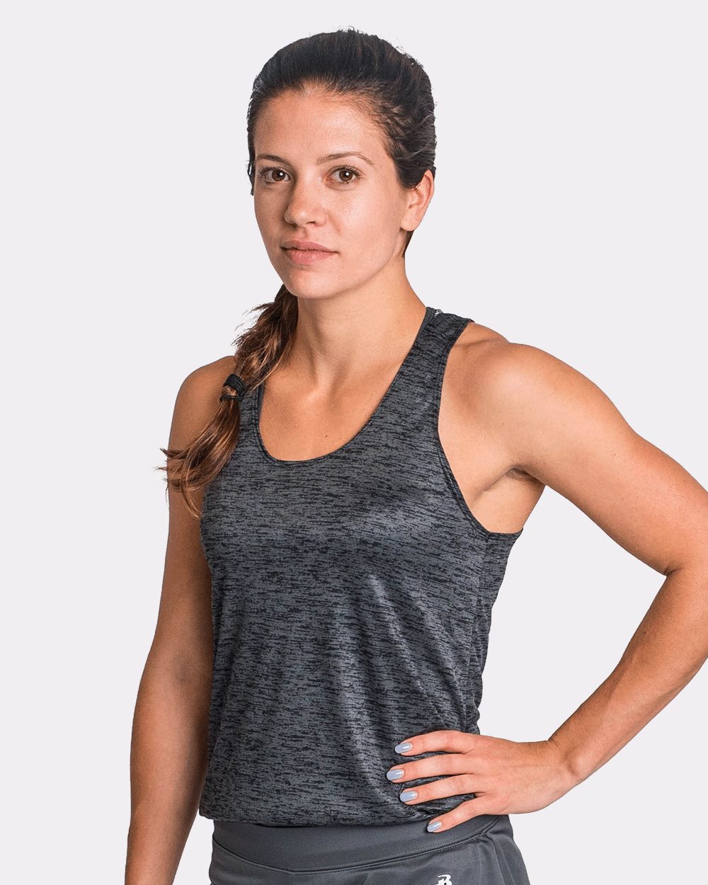 Women's Tonal Blend Racerback Tank Top - 4161