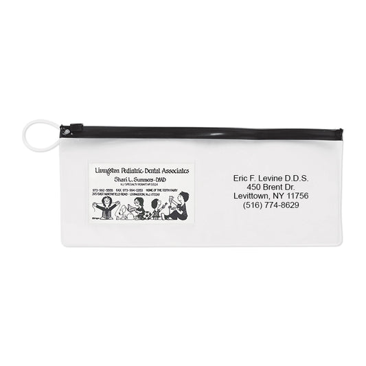 Pouch w/ Business Card Slot & Assorted Color Trim