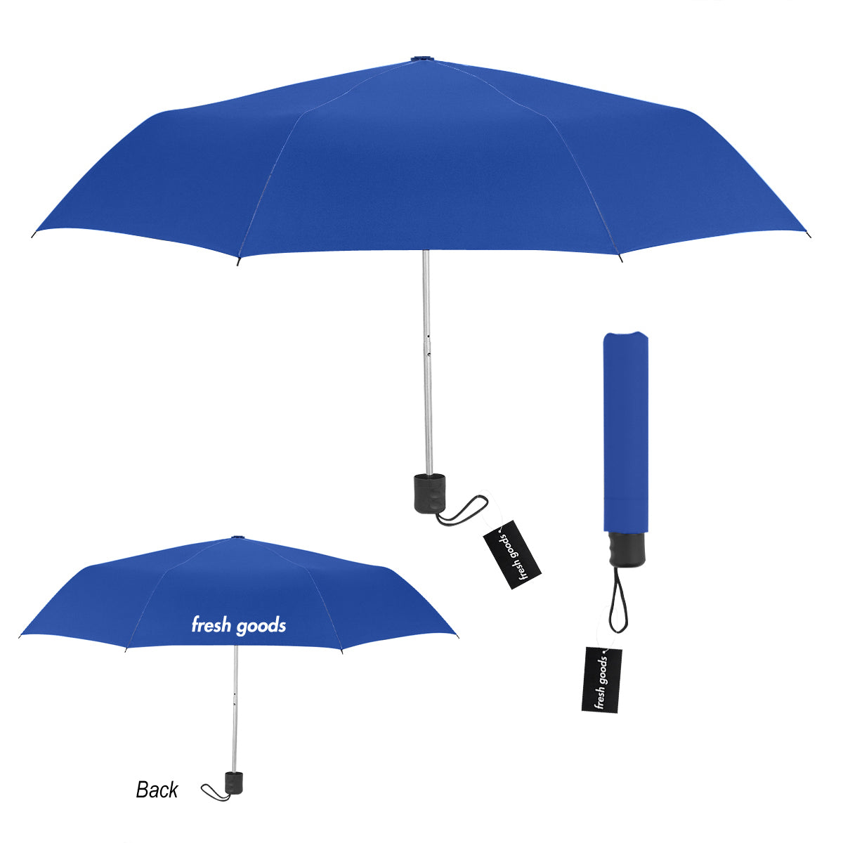 Fresh Goods 42" Arc Budget Telescopic Umbrella