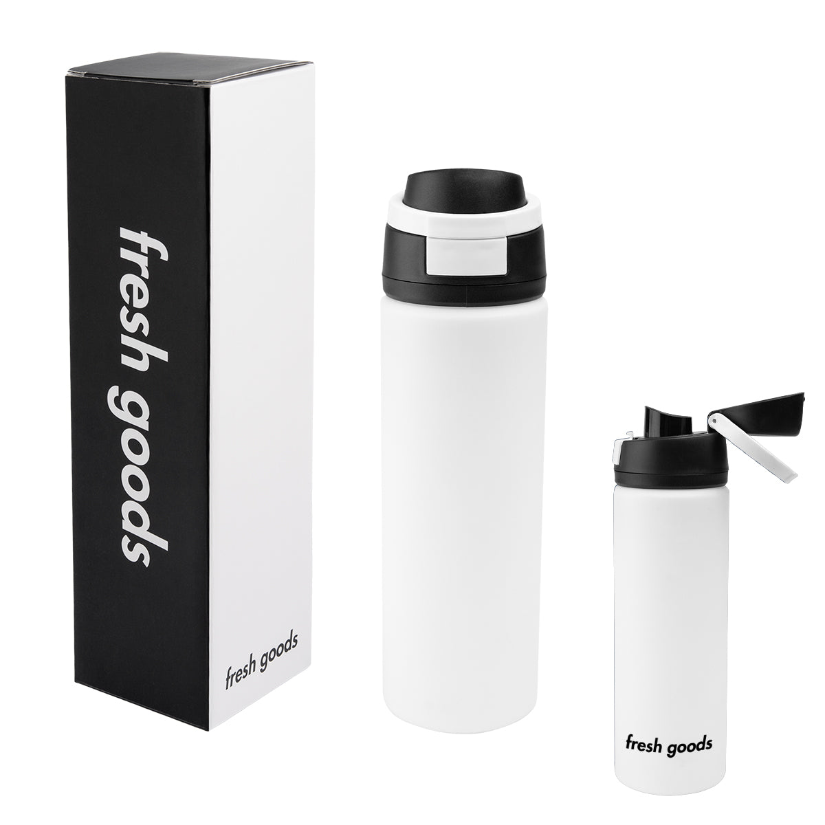 Fresh Goods 24 Oz. Pop Sip Recycled Stainless Steel Bottle