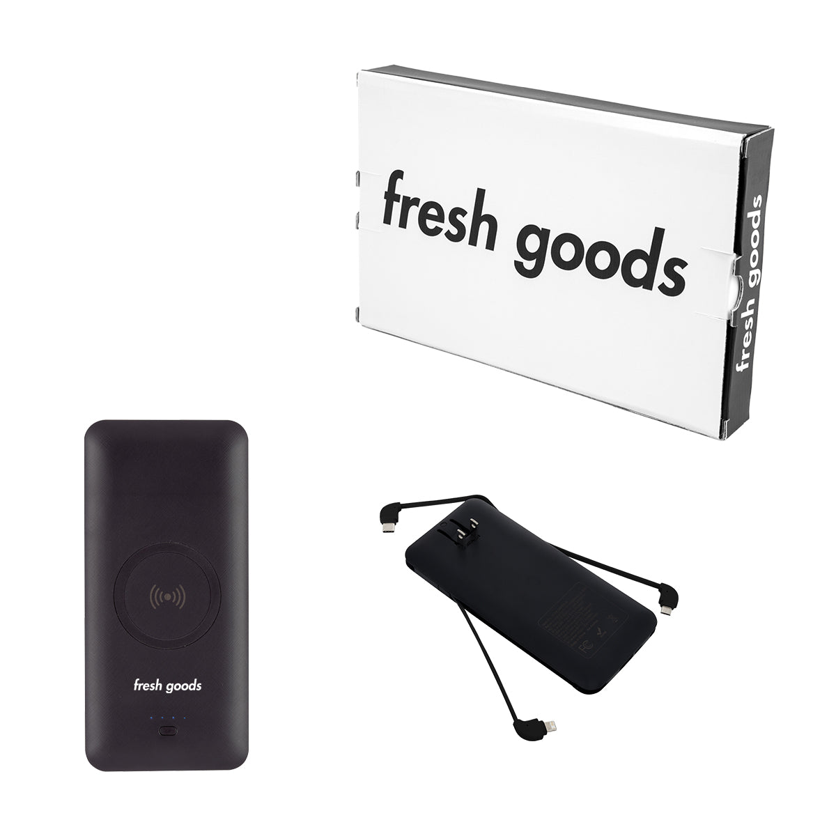 Fresh Goods 5-In-1 Wireless Power Bank
