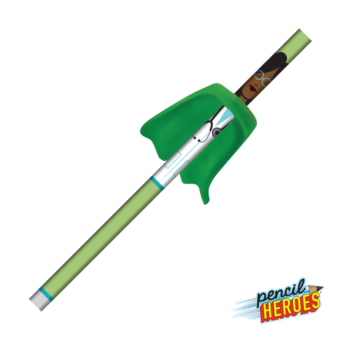 Pencil Heroes® Heathcare Series Female w/Cape Pencil