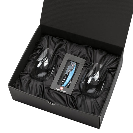 Swiss Force® Opener & Carlita Stemless Wine