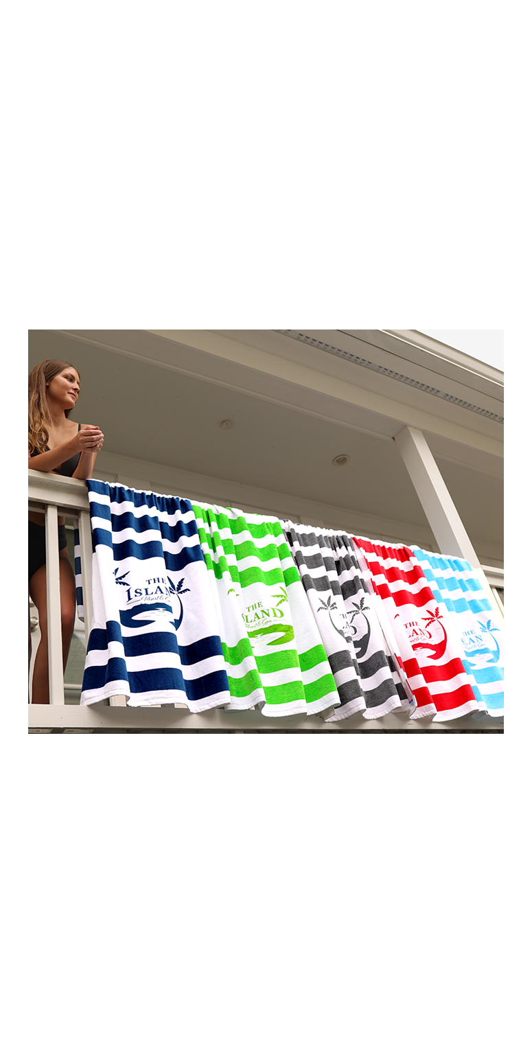 Sandbar Stripe Towel