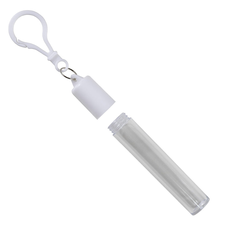 “Eco-Collapsible Straw” 8” Reusable Stainless Steel Straw